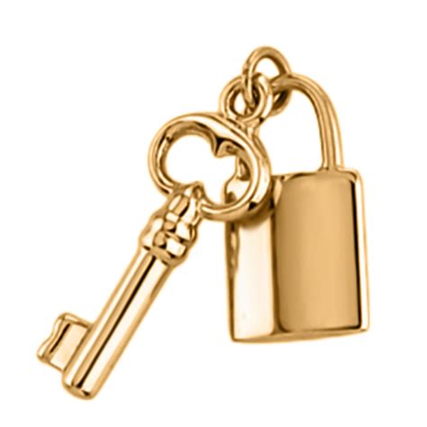 Lock Key Pendant