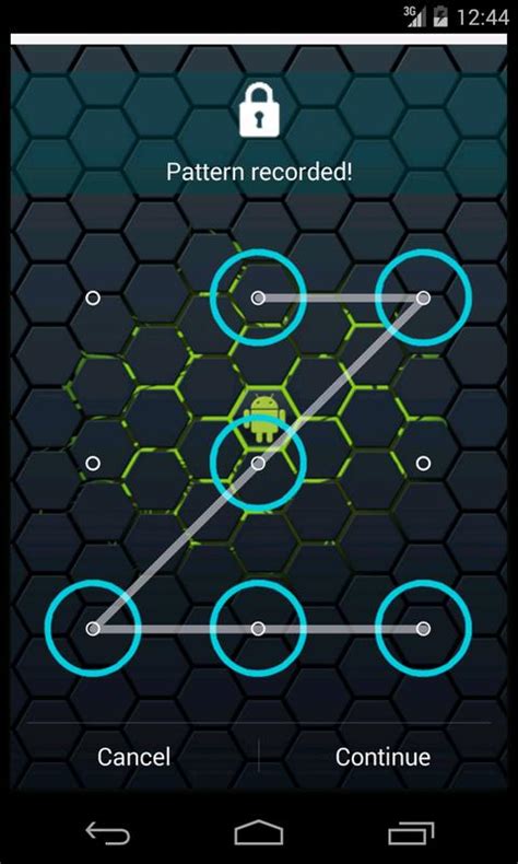 Lock Pattern App For Android