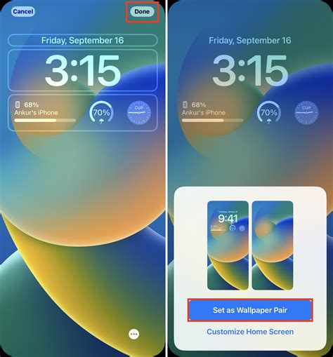 lock screen iphone widgets