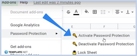 lock sheets in google sheets