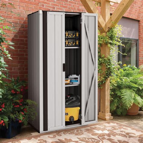 Lockable Garden Storage Cabinet