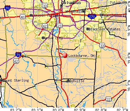 Lockbourne Ohio On The Map