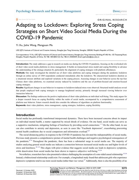 lockdown coping strategies