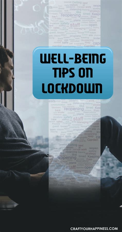 lockdown wellbeing tips