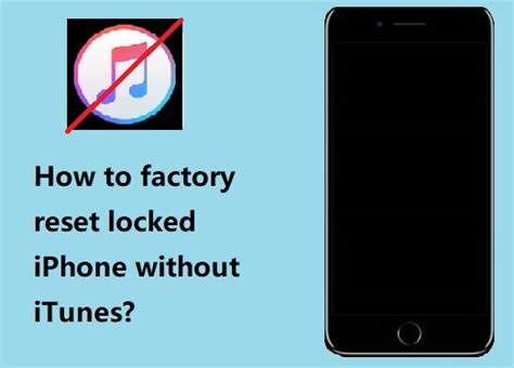 Locked Iphone Reset Without Itunes