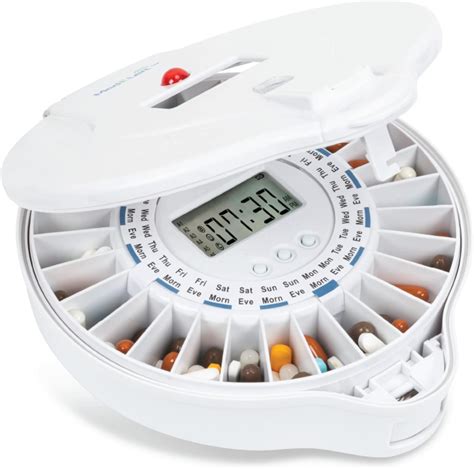 Locking Alarm Pill Box