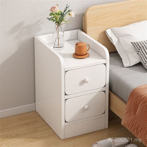 Locking Bedside Table