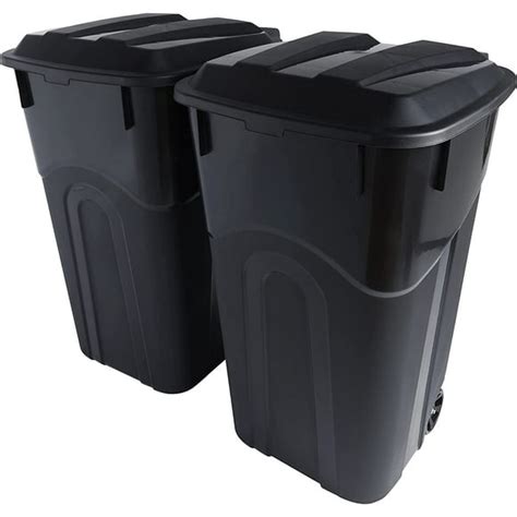 Locking Outdoor Garbage Cans