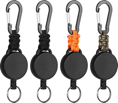 Locking Retractable Key Chain