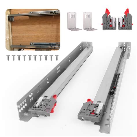 Locking Undermount Drawer Slides