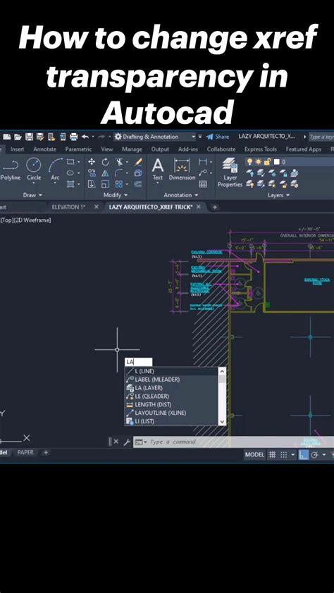 Locking Xref In Autocad