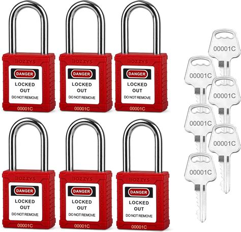 Lockout Locks Keyed Alike