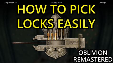 Lockpicking Explained