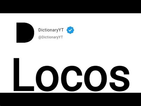 locos meaning