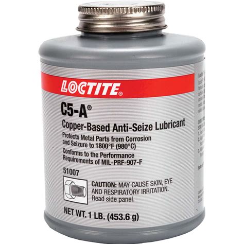 Loctite C5a Antiseize Lube Loctite C5a Antisieze Lubricant 4 Oz Brush Top Can