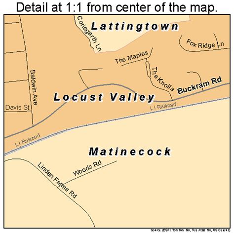 Locust Valley Map
