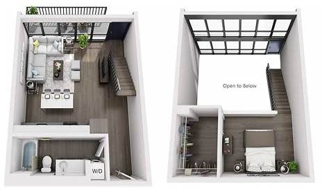 Loft Apartment Floor Plans 3dunit Design, Tiny House Design,