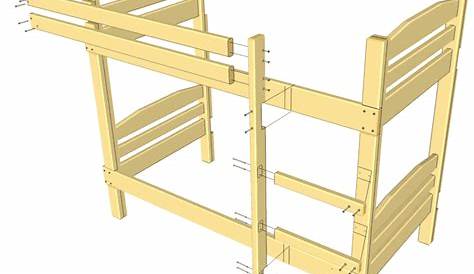 Loft Bed Plans Free Download DIY Bunk Stairs PDF Diy Bunk