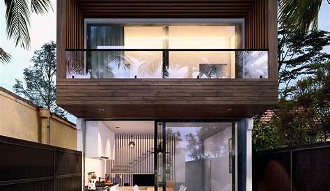 Loft House Exterior A Queensland Pool With New York Style
