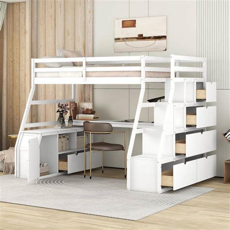 Loft Bed With Desk Cheap