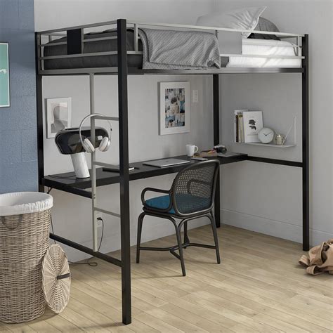 home.furnitureanddecorny.com:loft bed with desk walmart canada