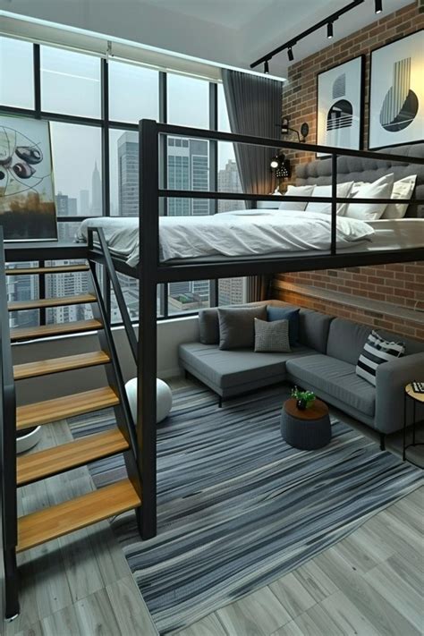 Amazing Loft Bedroom Design Ideas 0160 GooDSGN