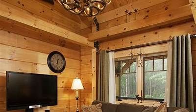 Log Cabin Living Room Decorating Ideas