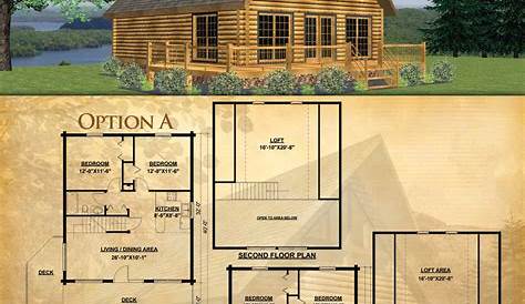 Rockbridge Plans & Information Log Cabin Kits