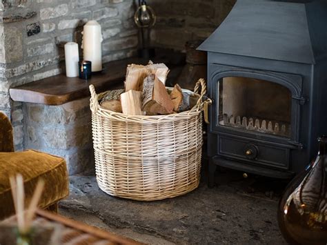 Log Basket With Tools