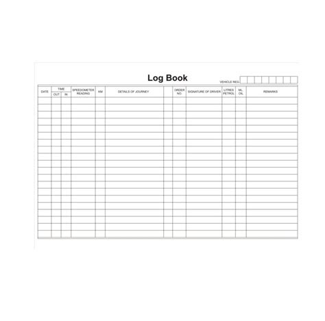 Log Book Date Meaning