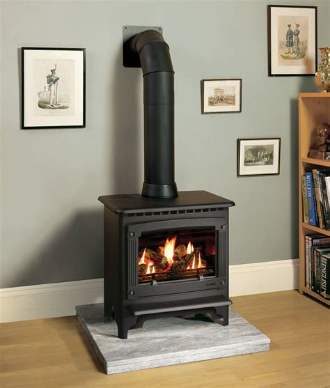 Log Burner In Gas Fireplace