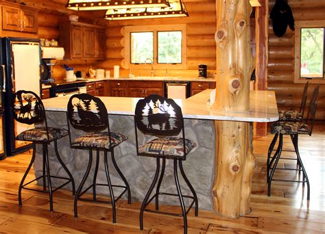 Log Cabin Bar Stools