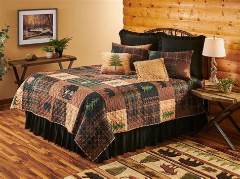 Log Cabin Bed Sheets
