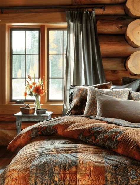 23 Stunning Log Cabin Bedroom Ideas For You, Whatever you choose to