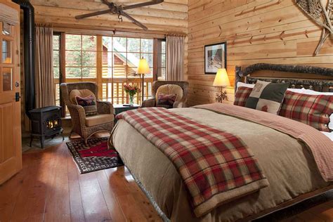 35+ log cabin style bedrooms to make you drool