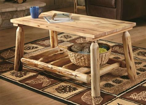 Log Cabin Coffee Table