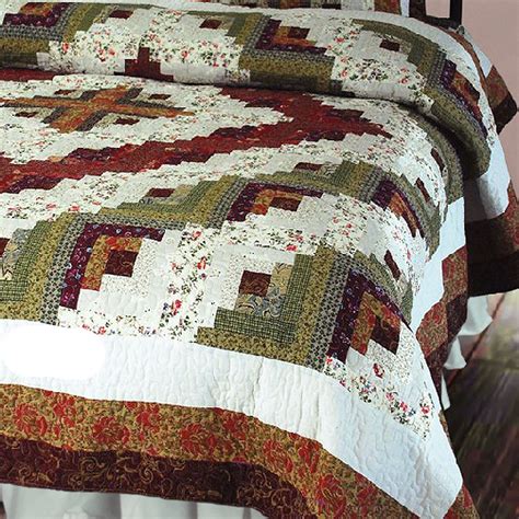 Log Cabin Quilt Patterns King Size