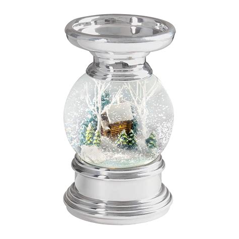 Log Cabin Snow Globe