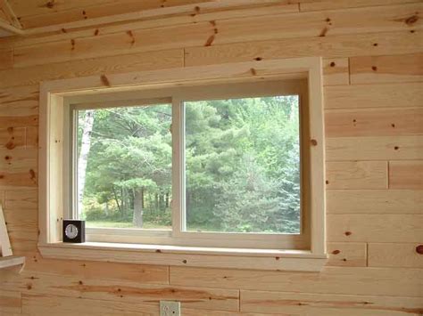 Log Cabin Window Trim