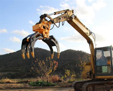 Log Grapple For Excavator