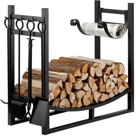 Log Holder In Fireplace