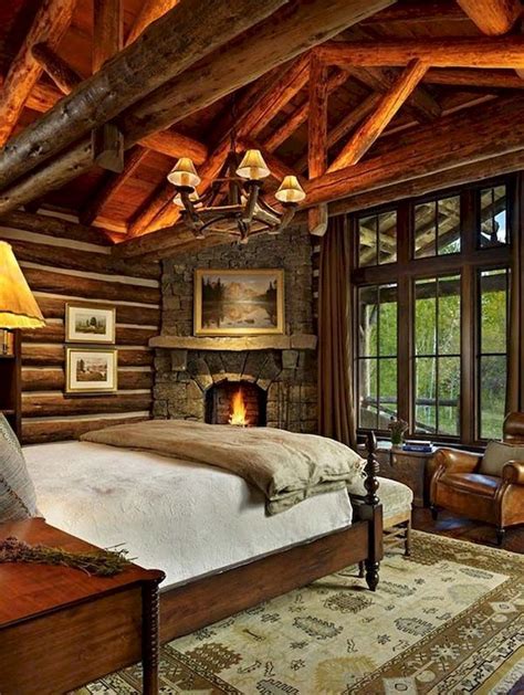 35+ log cabin style bedrooms to make you drool