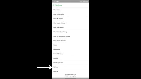 log in history snapchat