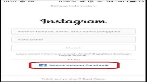 Cara Masuk Ig Lewat Fb Tanpa Masuk Halaman Fb Berkas