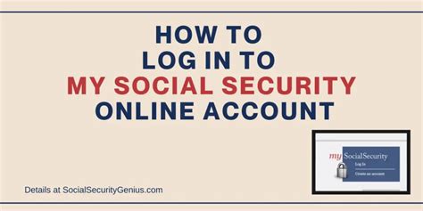 log in my ssa account