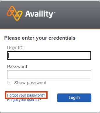 log in to availity