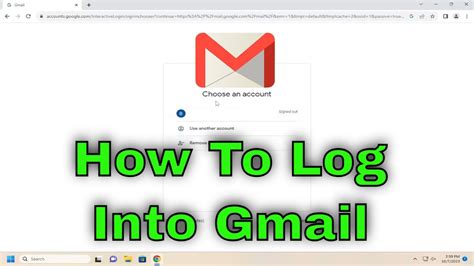Log In to Gmail