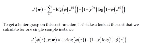 log likelihood cost function
