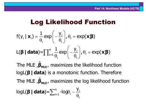 Log Likelihood Function In R