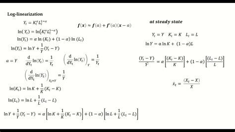 Log Linearization Calculator